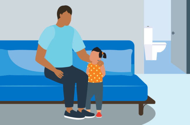 Potty Regression: What to do about it